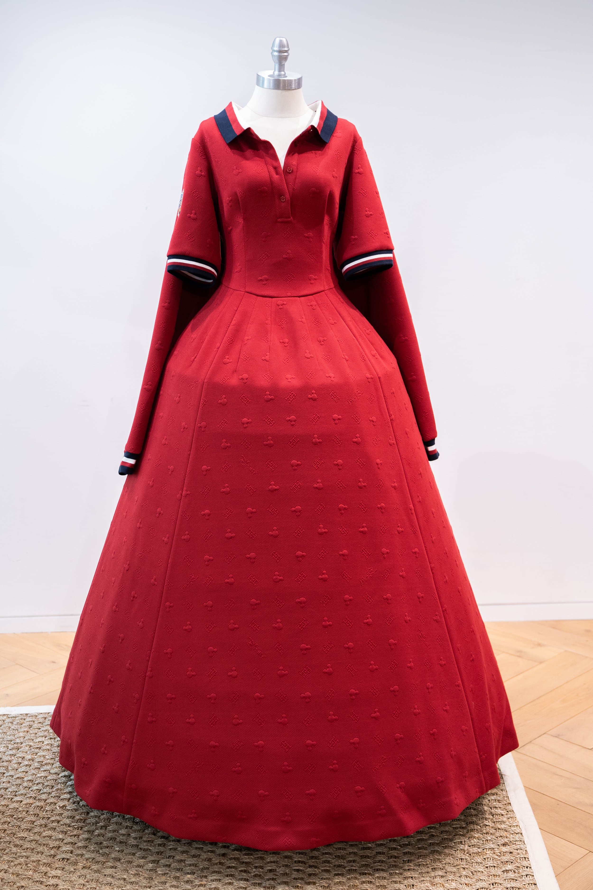 Mickey Mouse-inspired ballgown
